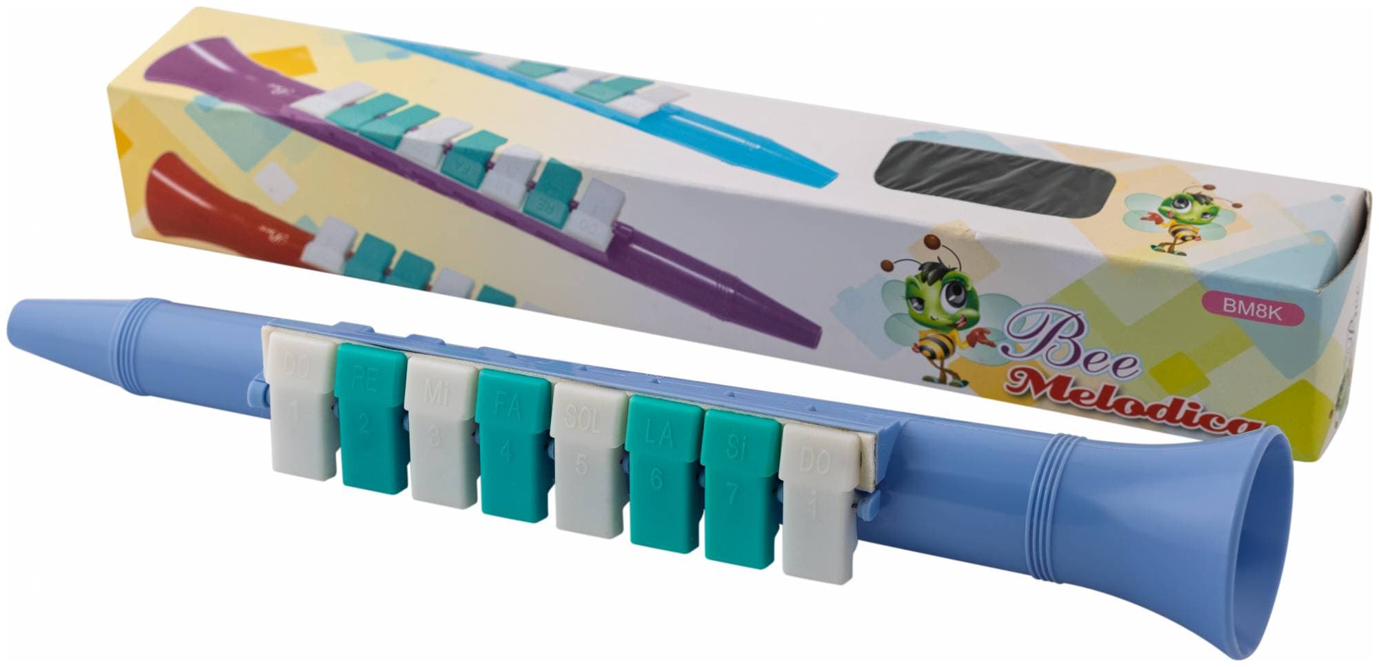 BEE BM-8K BLUE - Мелодика 8 клавиш