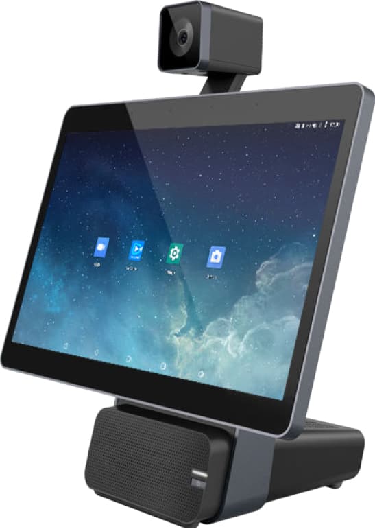 Комплект терминал для конференций tranScreen PCT9104A + 1 кнопка PTB1307