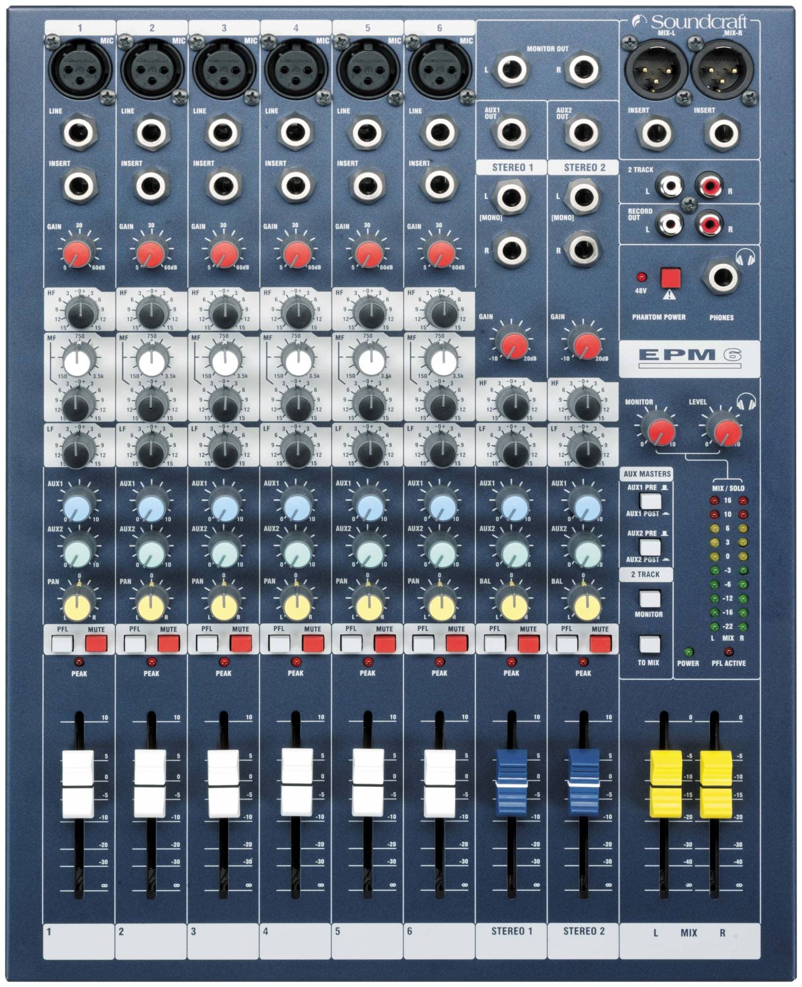 SOUNDCRAFT EPM6 - Микшерный пульт
