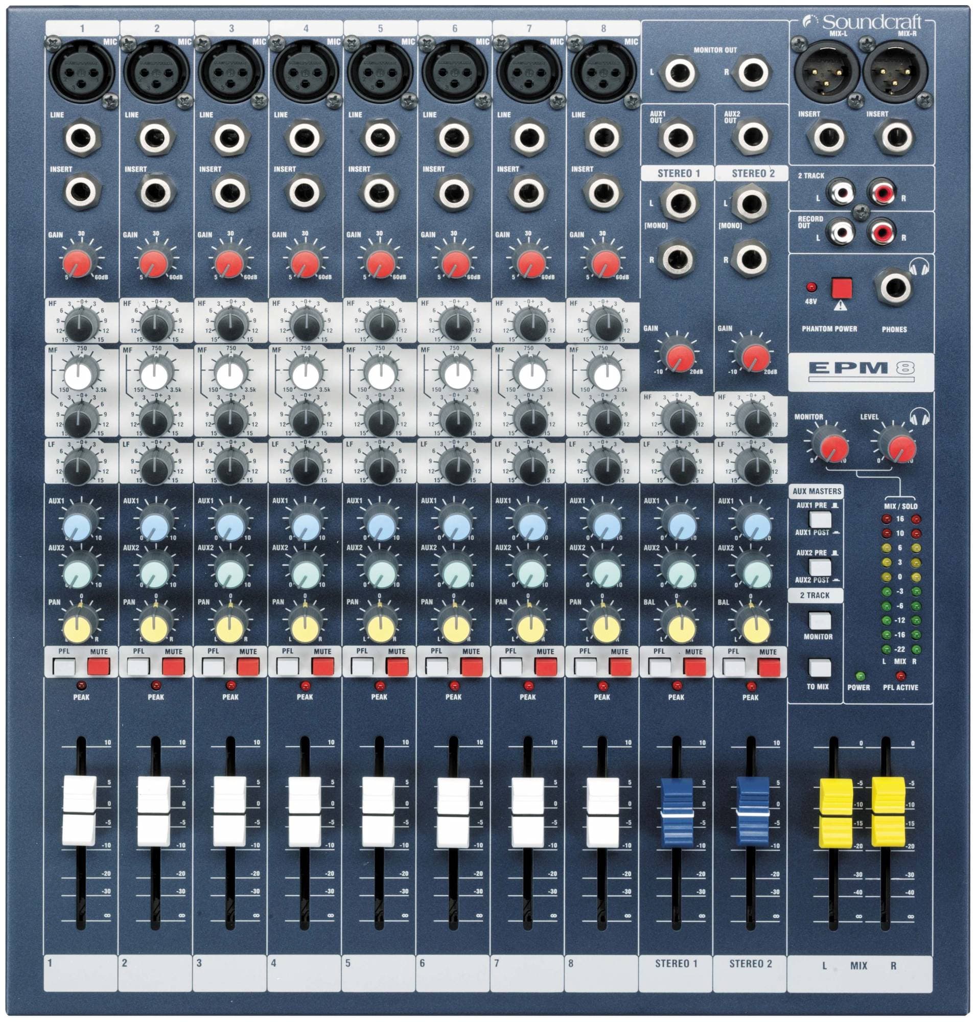 SOUNDCRAFT EPM8 - Микшерный пульт