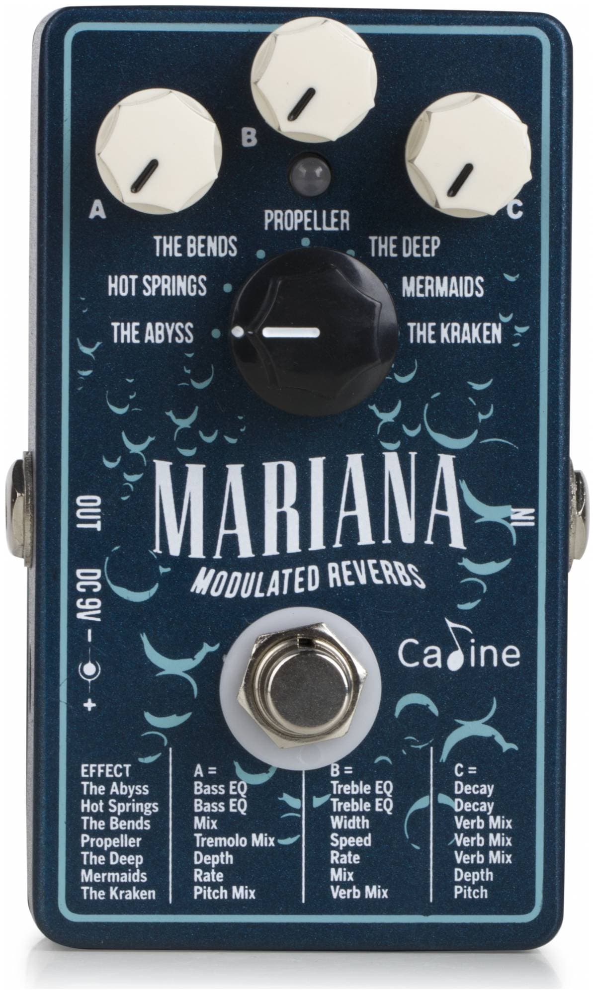 CALINE CP-507 - Педаль эффектов Reverb